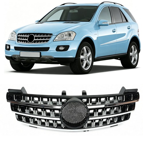 Kühlergrill chrom glanz - kÜhlergrill,